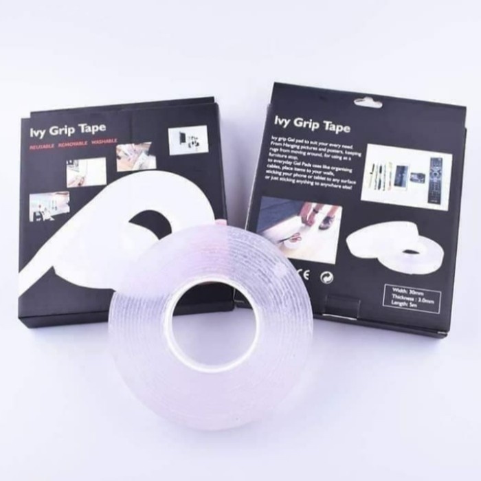 

Segera Miliki Nano Magic Tape Transparant Ivy Grip Isolasi Original Box Limited