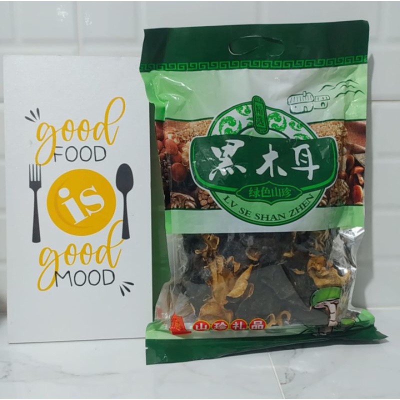 

JAMUR KUPING 200 GRAM IMPORT/JAMUR HITAM/KEBUTUHAN MASAK