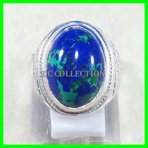 CINCIN BATU AKIK PIRUS BIRU GUANGZHOU