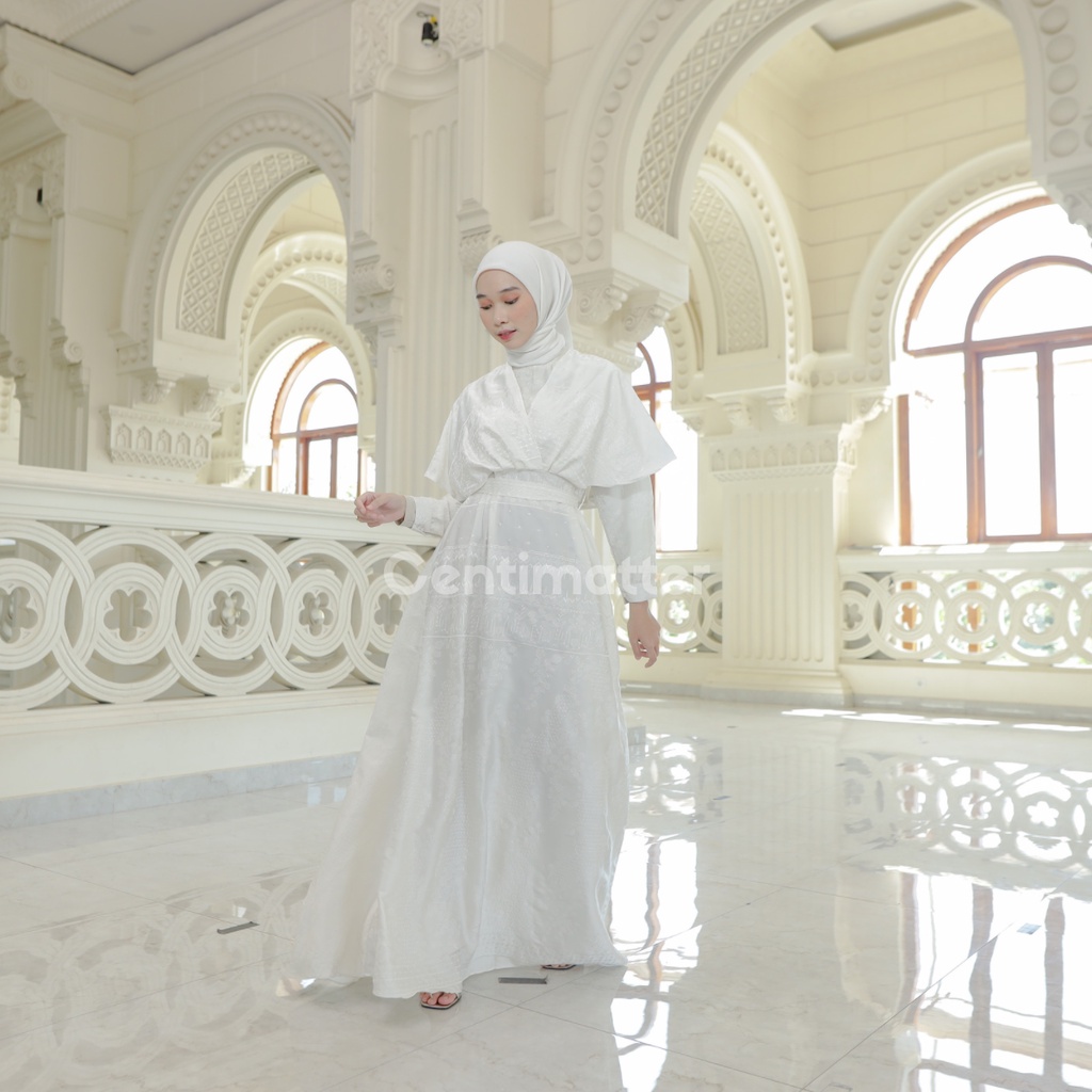 Centimatter - Jasmina Gamis Long Dress White