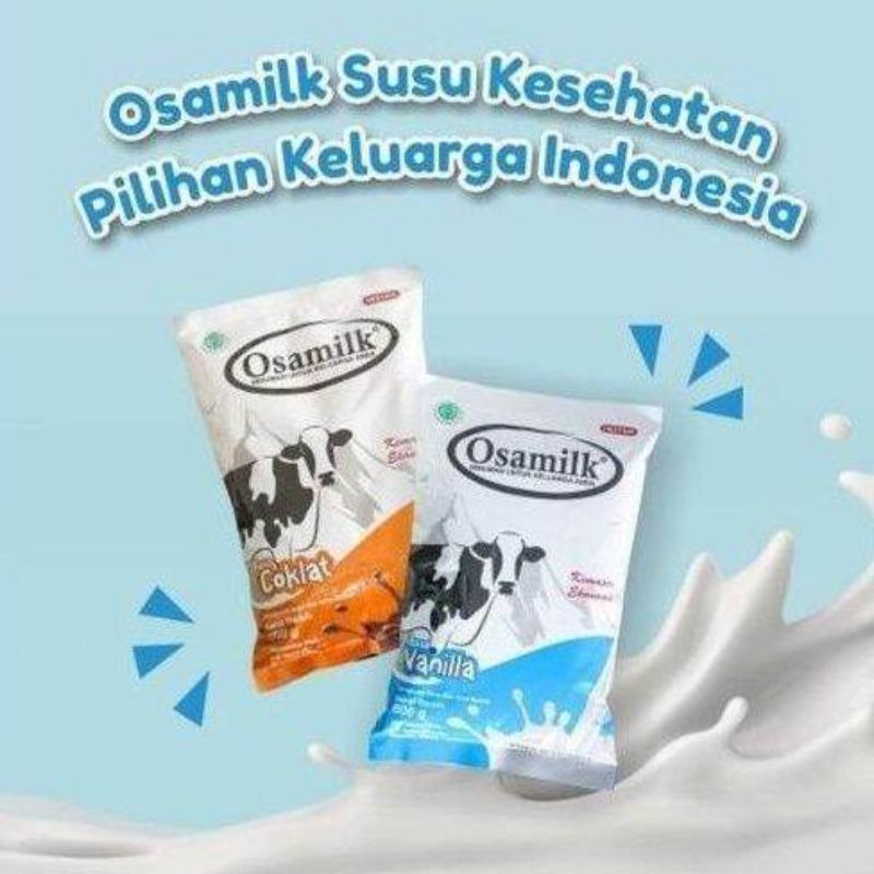 Susu Osamilk Bubuk Susu Gemuk Penambah Berat Badan 500gr BPOM Halal