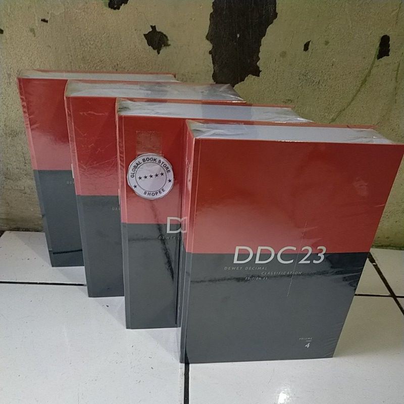BUKU DEWEY DECIMAL CLASSIFICATION VOL 1234 DDC 23