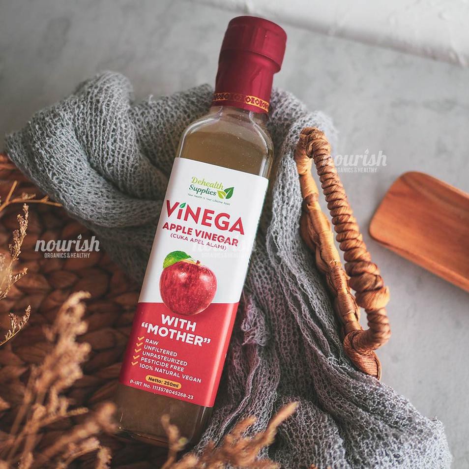 

Terbaik's 2121 Vinega, Apple Vinegar (cuka apel alami) with the mother 250 mlZ48Y07