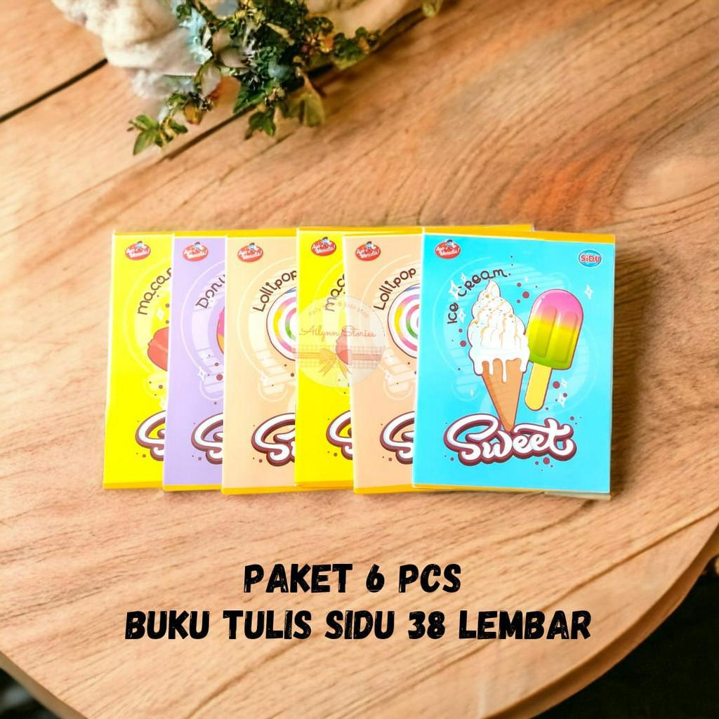 Buku Tulis SIDU / Sinar Dunia 38 &amp; 58 lembar PER-PACK