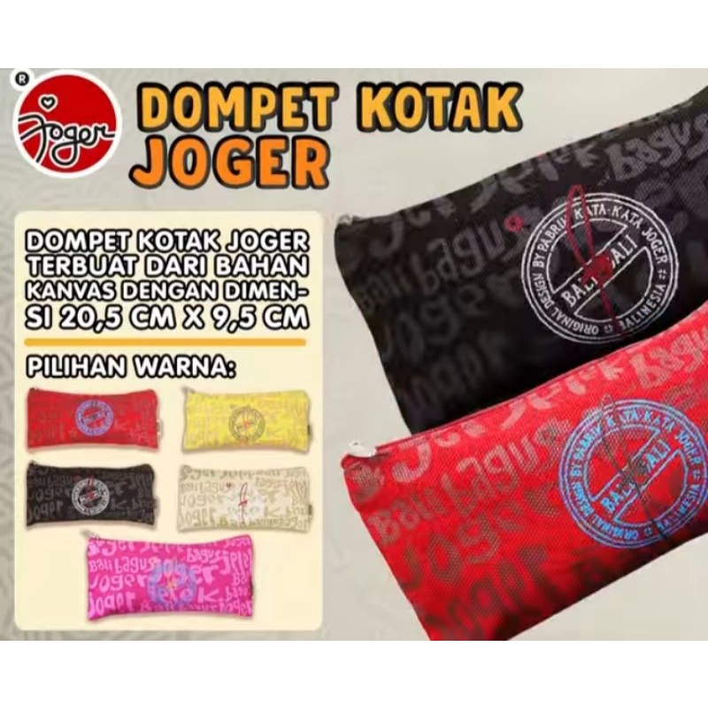 Dompet Kotak Joger Oleh Oleh Khas Asli Bali