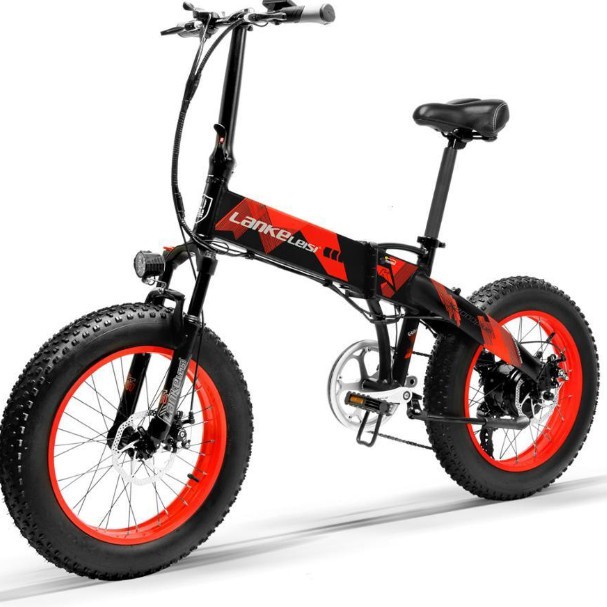 Sepeda Elektrik Sepeda Listrik Lipat Smart Moped 48V 10AH 1000W Warna X2000 Plus Lankeleisi