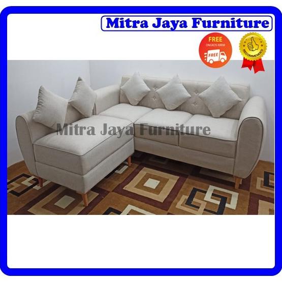 Xu308 Promo Free Ongkir Sofa L Putus Retro Minimalis A Dan Mewa Storesy2