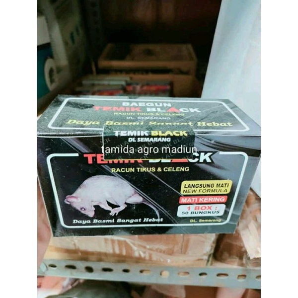 Temik Black Racun Tikus Dan Celeng