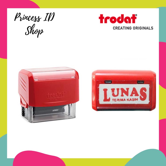 

STEMPEL TRODAT PRINTY 3911 LUNAS, COPY, URGENT, CASH, PAID, RECEIVED