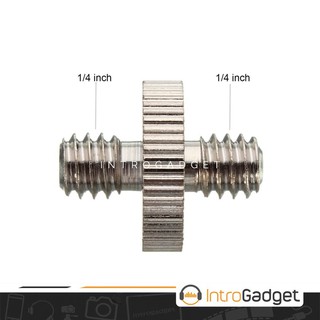 Tripod Screw Adapter Male 1/4” Inch To Male 1/4” Inch