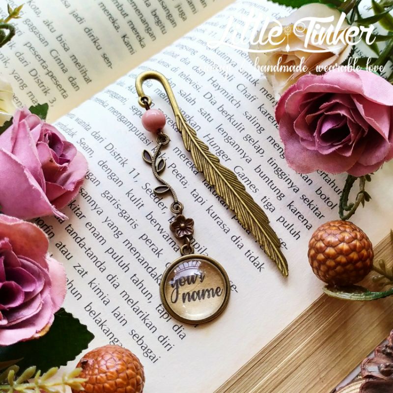 

Pembatas Buku Metal Vintage Bookmark Custom