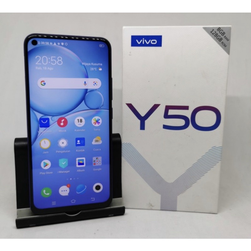 SECOND VIVO Y50 RAM 8/128GB GARANSI RESMI