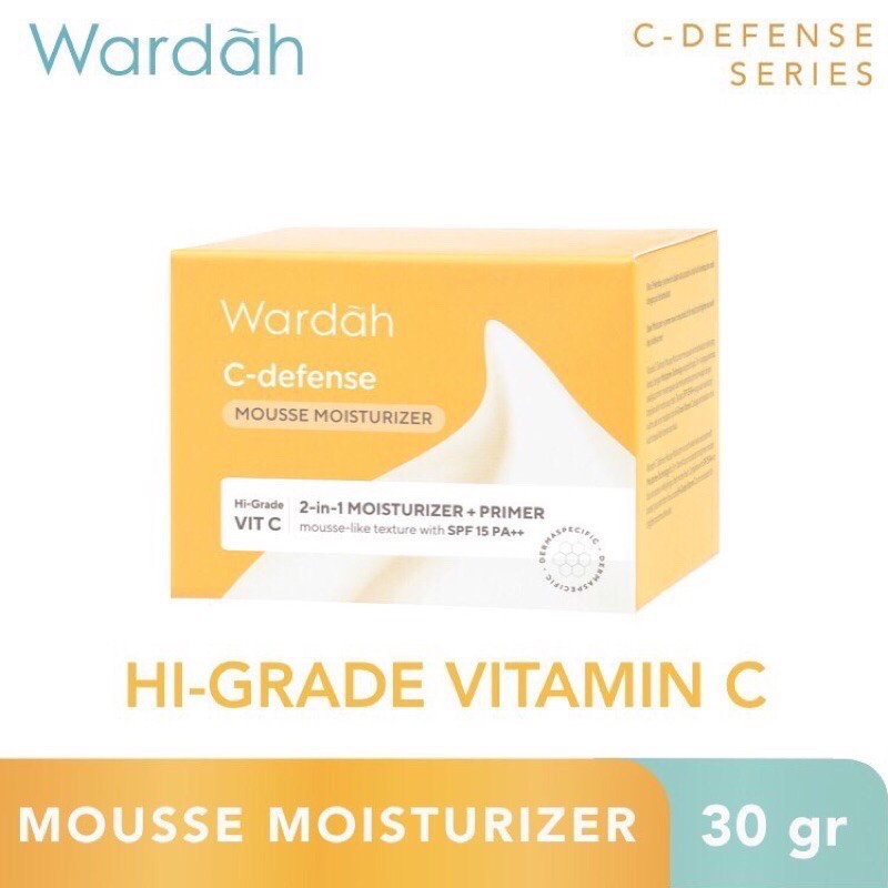 Wardah C Defense Mousse Moisturizer 30G