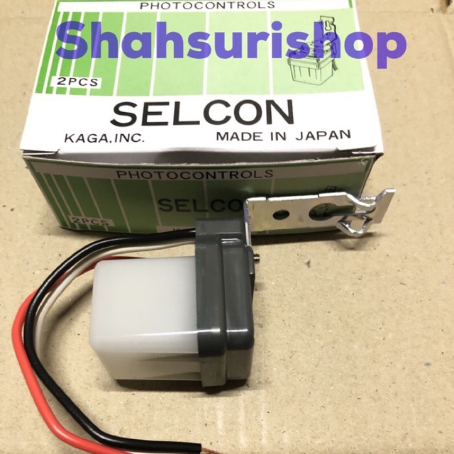 PHOTOCELL SELCON 3A 3 AMPER SENSOR CAHAYA JAPAN ASLI