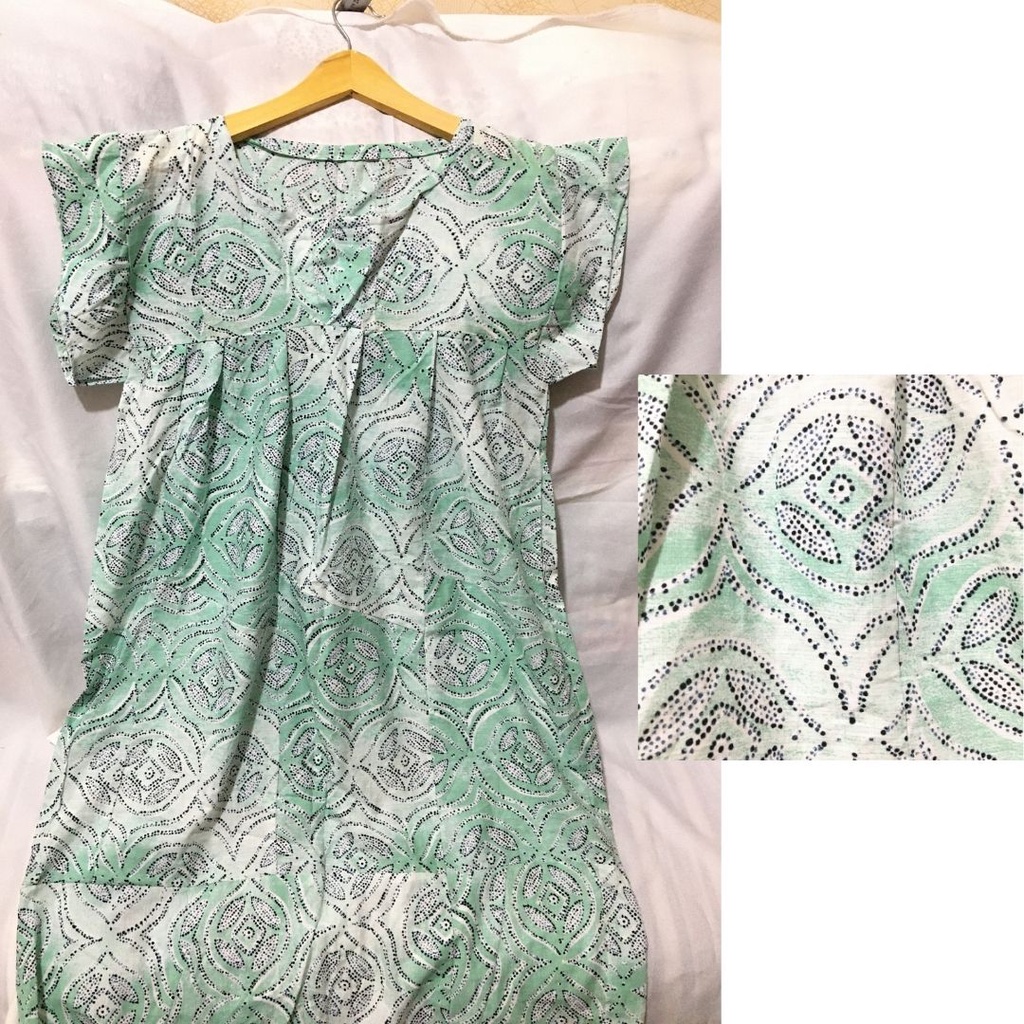 Daster Sambung Viral PART 2 - Daster Payung - Daster Perca - Daster Busui Rayon-abs matcha kcg