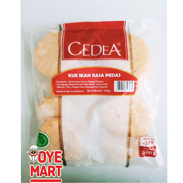 CEDEA KUE IKAN CABE 500GR