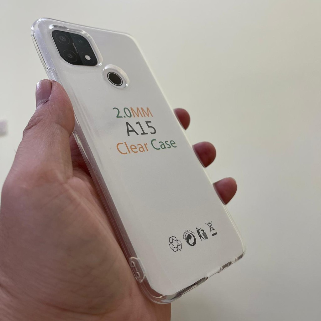 Oppo A15 &amp; Reno 4F Softcase Clear Case Silikon Cover Bening Reno4F clear hd oppo A16 NEW 2021 oppo Reno 6 4g Reno 6 5g Reno 4 Reno 4f Reno 5 Reno 5f Reno 4 pro A54 A15 A16 a31/a8 f15/a91 F11pro A5s A3s A52/A72/A92