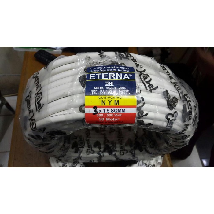 Kabel NYM 3x1.5mm Eterna @50M