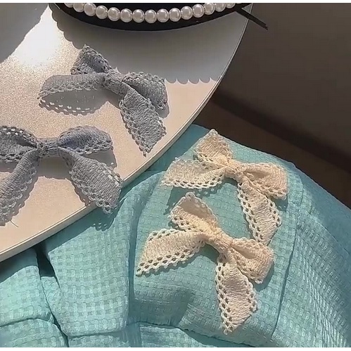 Ikat Rambut Korea Perempuan Motif Pita Kecil Lucu Aksesoris Rambut Wanita korea Premium import AK118