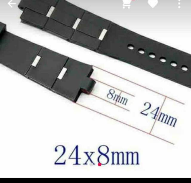 STRAP / TALI JAM TANGAN BVLGARI BULGARI HITAM