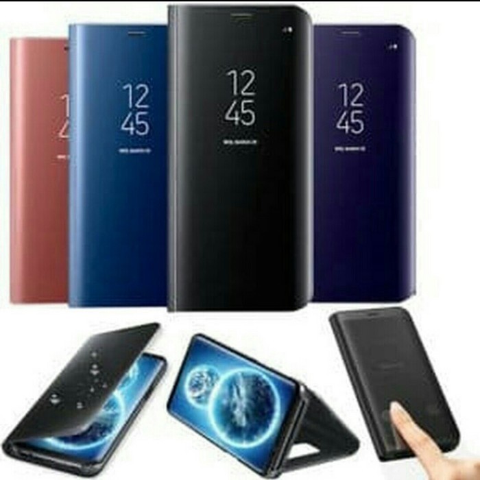 Vivo V19 Vivo V19 Flip Clear View Standing Smart Mirror Cover Case Casing