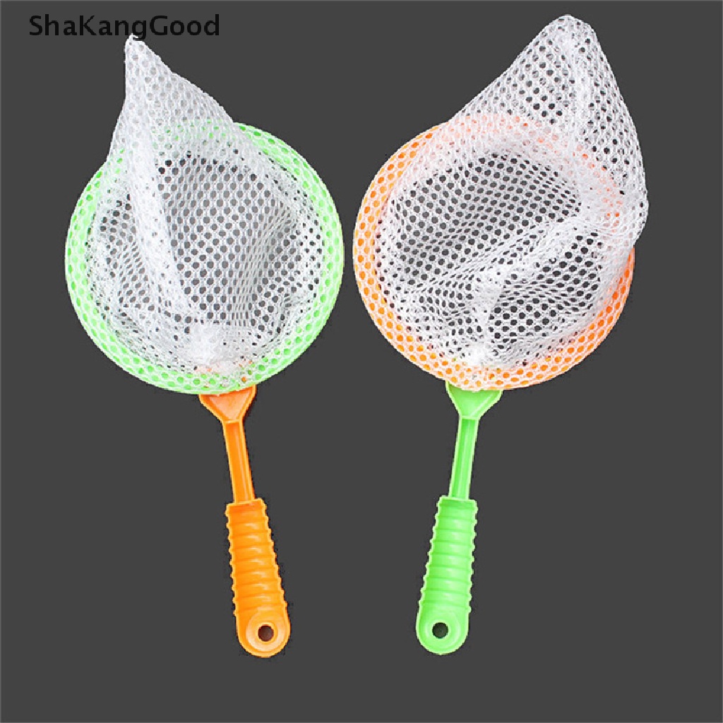 Skid Jaring Penangkap Ikan Mini Butterfly Mesh 22cm Bahan Plastik Untuk Mainan Anak / Outdoor