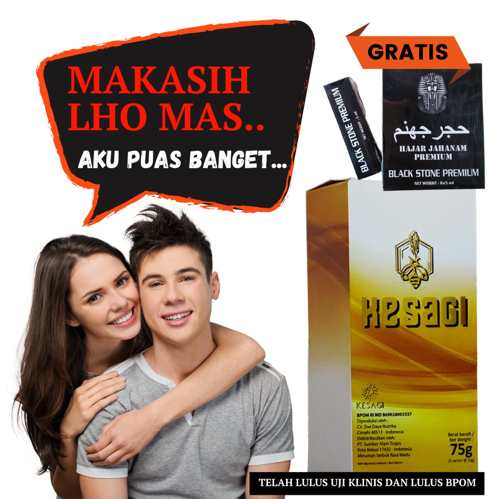 Obat Suplemen Vitalitas Pria Herbal Alami Serbuk Rasa Madu Terbukti Manjur Kuat Tahan Lama Original