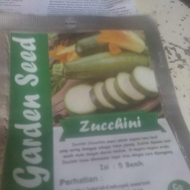 Benih-bibit Zucchini (mix Garden)