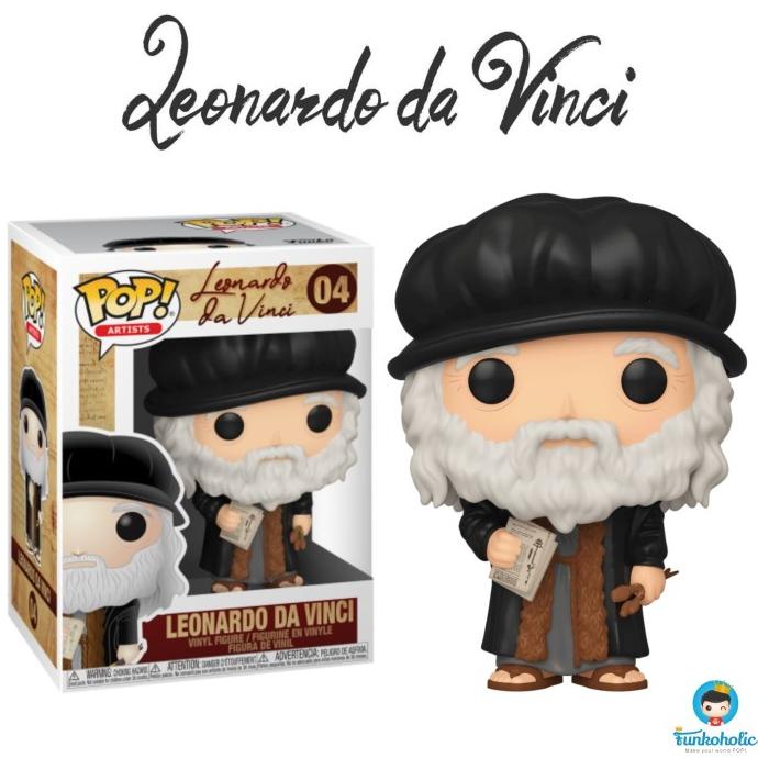 Funko POP Artists Leonardo da Vinci - Leonardo da Vinci #4