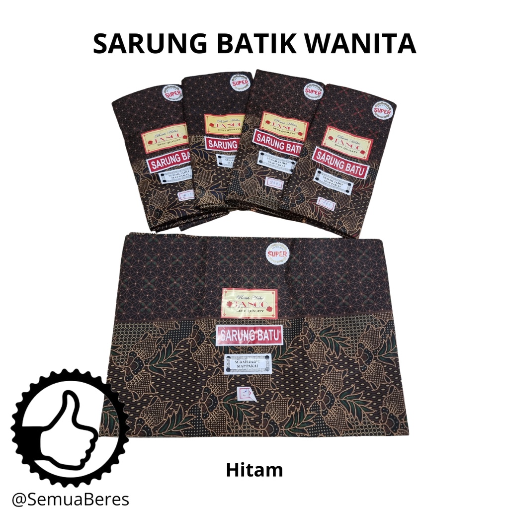 Sarung Batik Perempuan / Sarung Batu / Batik Halus