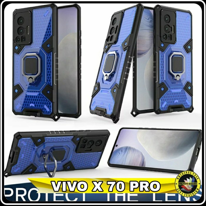 Casing Vivo X70 X 70 Pro Hard case Iring Rugged Capsule Original