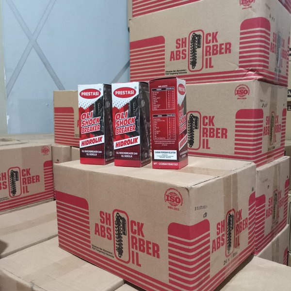 Harga Per Dus Oli Shock Shok Sok Depan Prestasi Isi 24 Standart SNI For Bebek Matic