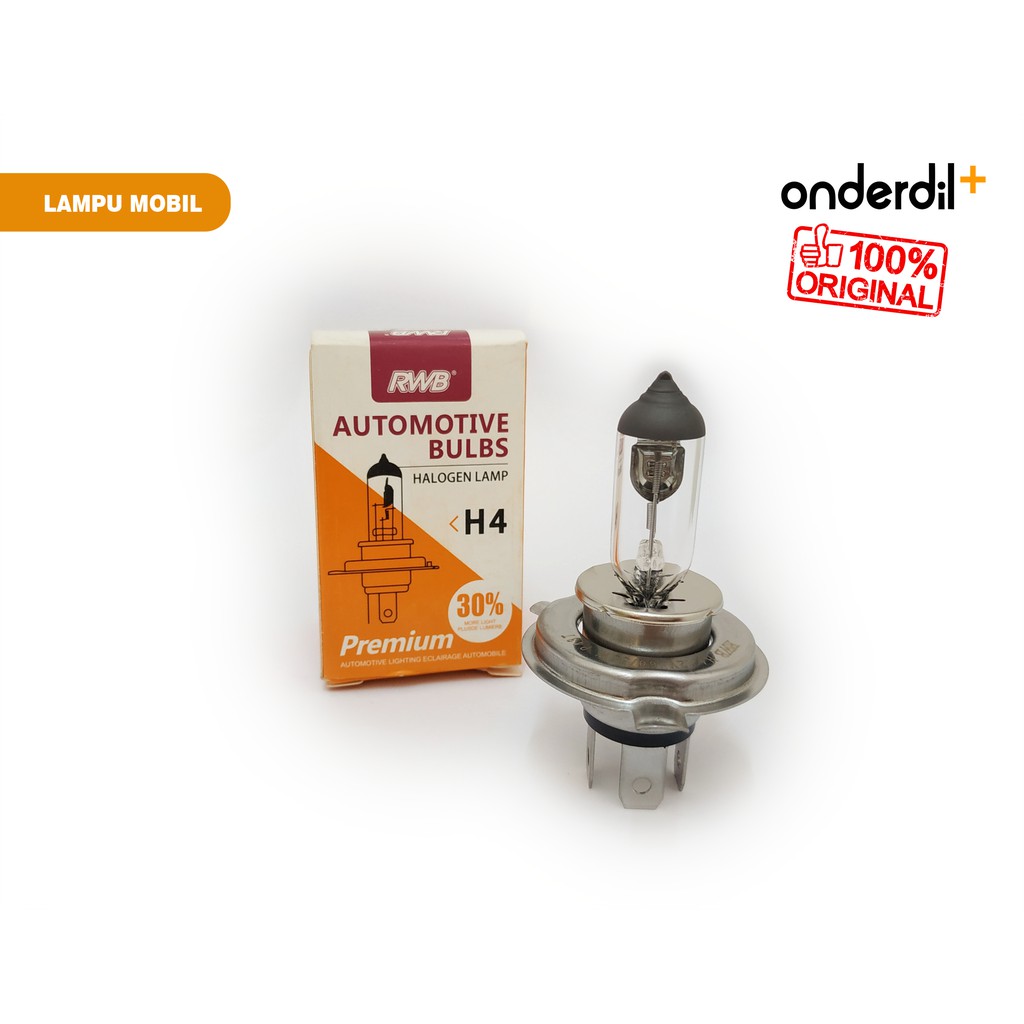 Lampu Headlamp Halogen H4 12V