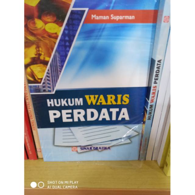 

Buku hukum waris perdata Maman Suparman