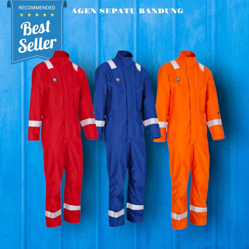 SepatuKantor Katelpak / wearpack/ Coverall dengan scotlight