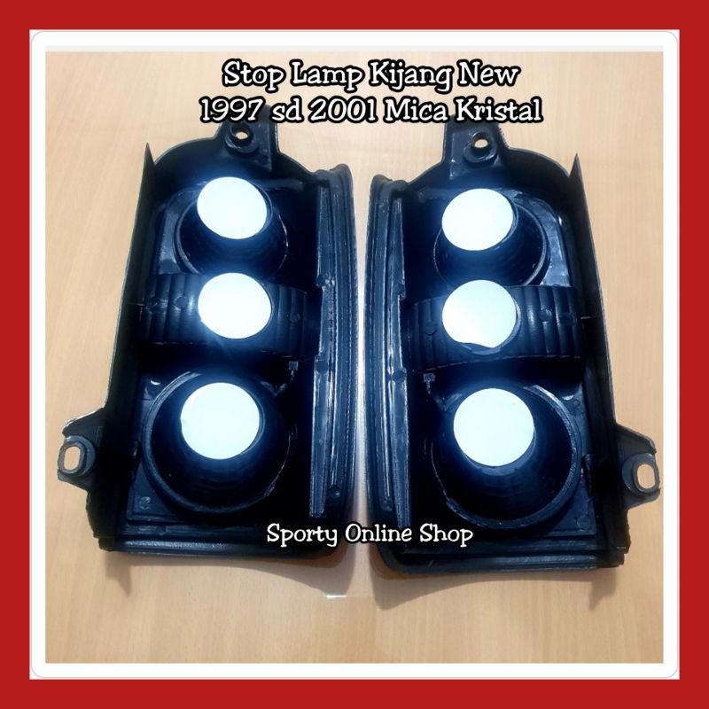 Lampu Stop Kijang New 1997 - 2001 Mica Kristal Putih Merah