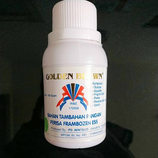 

Golden Brown Frambozen Essense 100gr