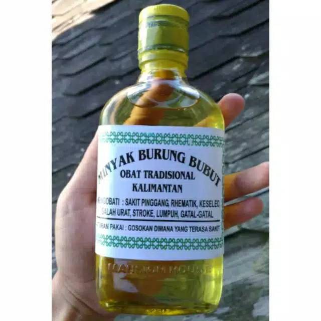 

MINYAK BURUNG BUBUT ASLI KALIMANTAN