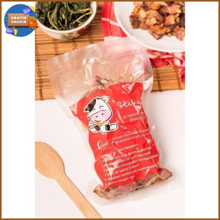 

✅Jual Seidap Sei Lidah Sapi Asap Khas Kupang NTT 500 GR ⭐⭐⭐⭐⭐