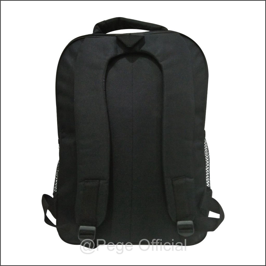 Unipolo 8802 - Tas Ransel Laptop Bagpack Sekolah Model Emboss Untuk Pria Wanita Unisex