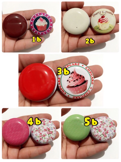 Kaleng organizer liptin lipbalm case