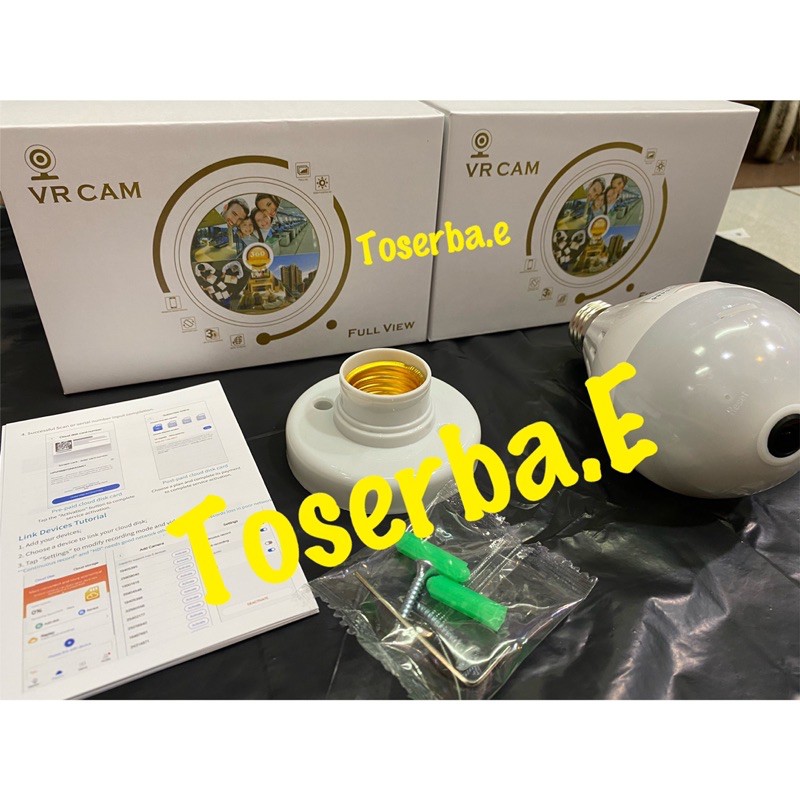 IP CAMERA BOHLAM CCTV LAMPU 720P V380 TERMURAH