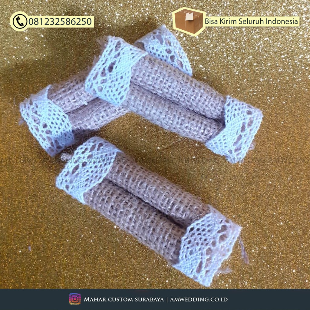 Tempat cincin wadah cincin goni lamaran dan pernikahan / wedding