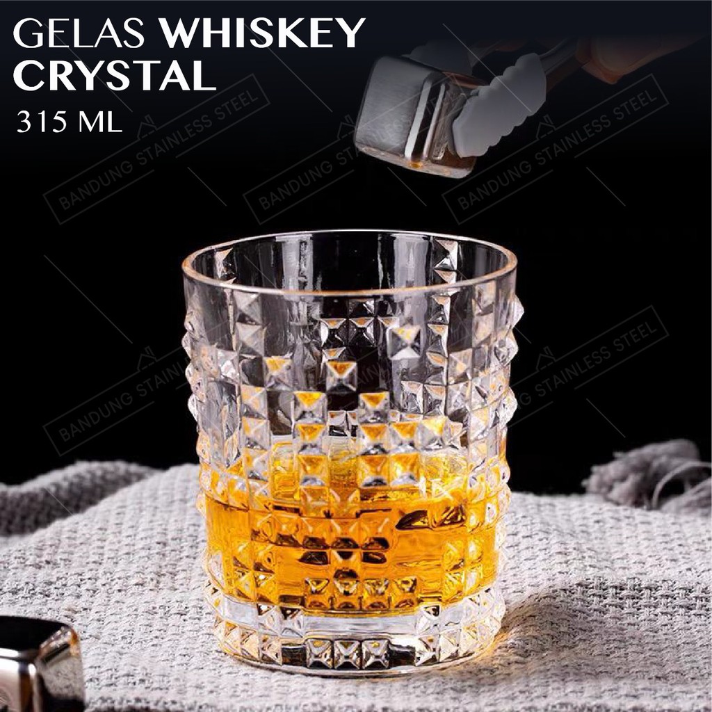 gelas whiskey 315ml beer bir vodka kaca cangkir old fashioned coktail