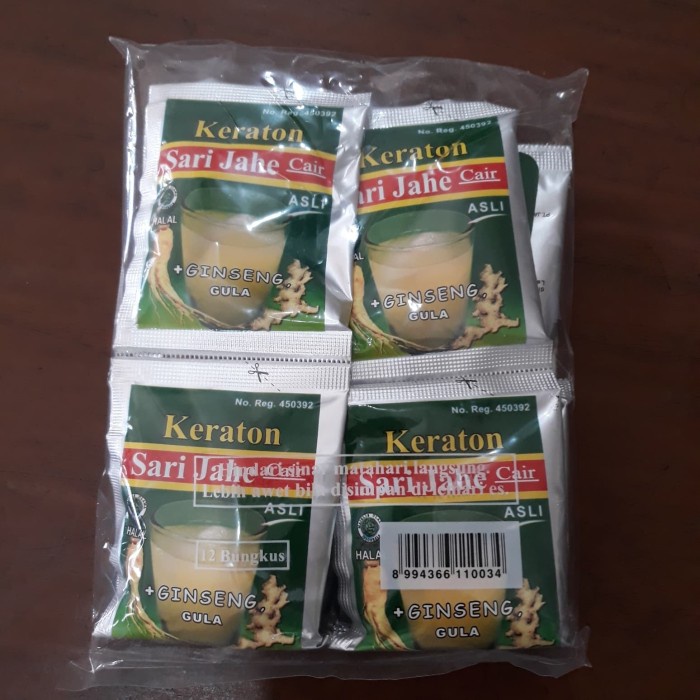 

Sari Jahe Cair Keraton (BERKUALITAS)