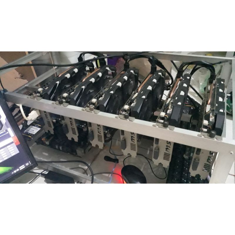 Mining Rig Nvidia MSI GTX1060 3gb