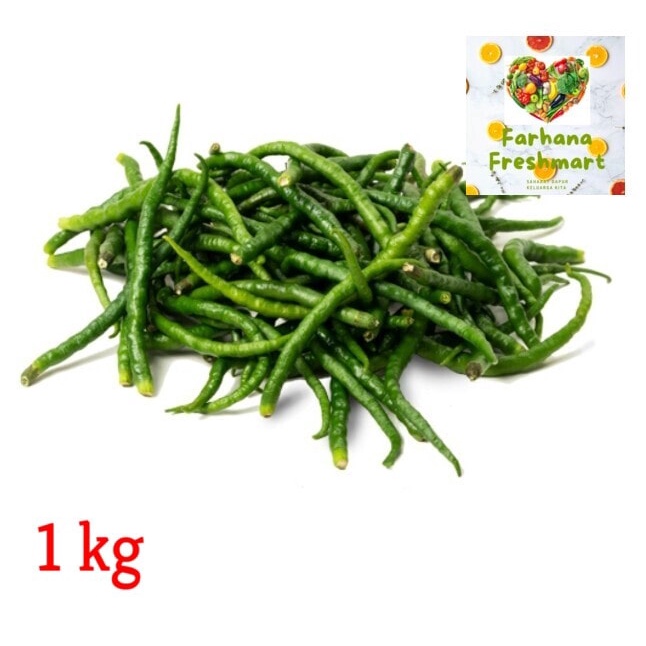 

JUAL MURAH CABE HIJAU KERITING PETIK 1 KG