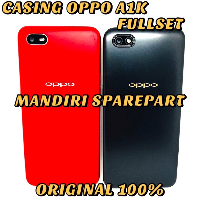 CASING KESING BACKDOOR OPPO A1K FULLSET BACKDOOR OPPO A1K FULLSET TOMBOL