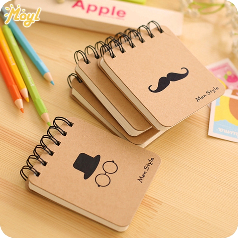 ⚡Flash Sale - Kaos Distro Pria Wanita Lengan Pendek - Kaos Pria Wanita Lengan Pendek⚡ Mini Coil Notebook Portable Notepad Kartun Buku Kata Portabel Graffiti Draft