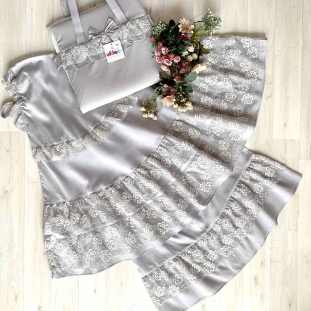 Alilac mukena Grey 04